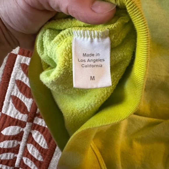 Clare V ruffle tie dye sweatshirt - Picture 10 of 11